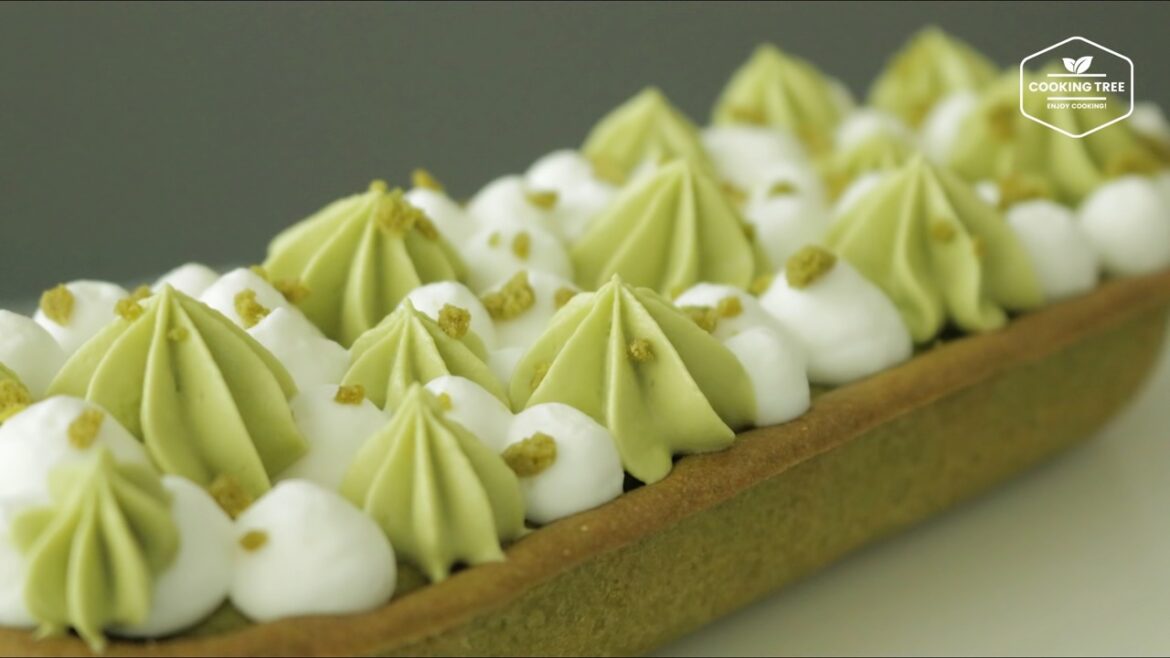 Tarte au thé vert (Matcha)