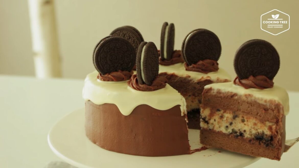 Gâteau au chocolat Oreo