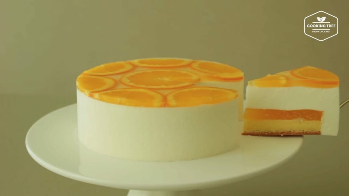 Gâteau au fromage à l'orange