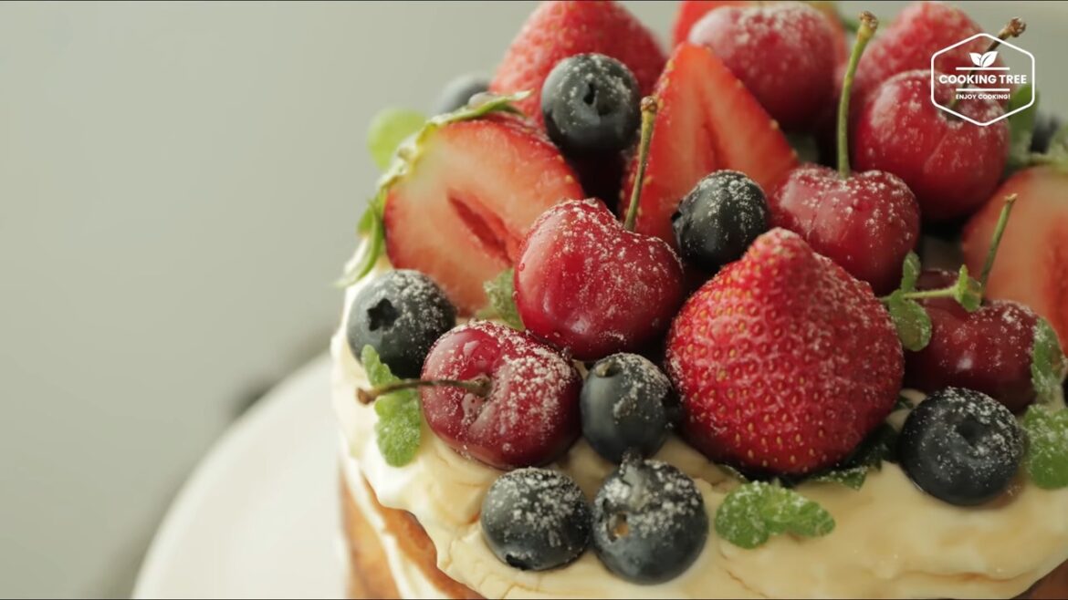Gâteau aux fruits à l'érable