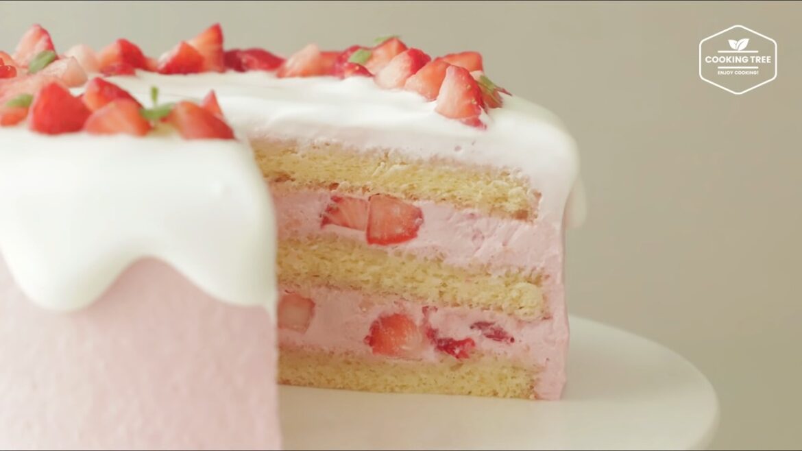 gâteau aux fraises