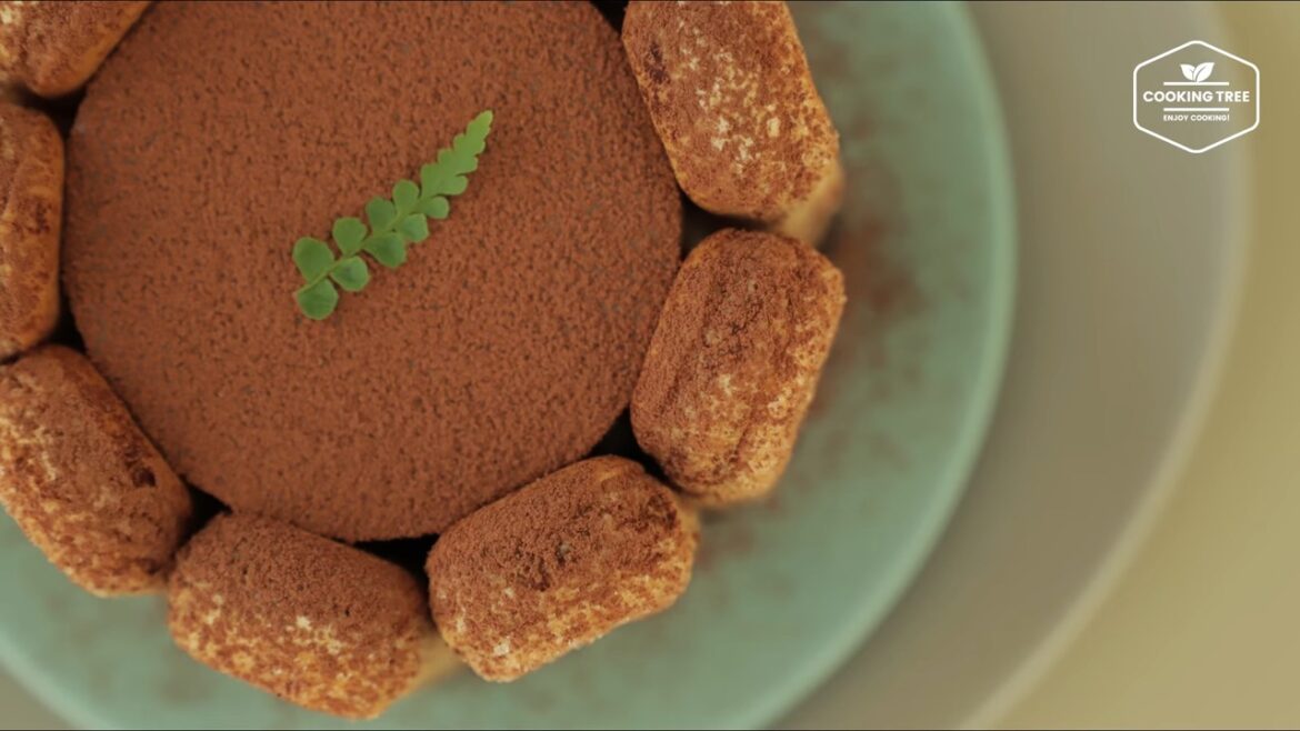 Gâteau mousse tiramisu étagé