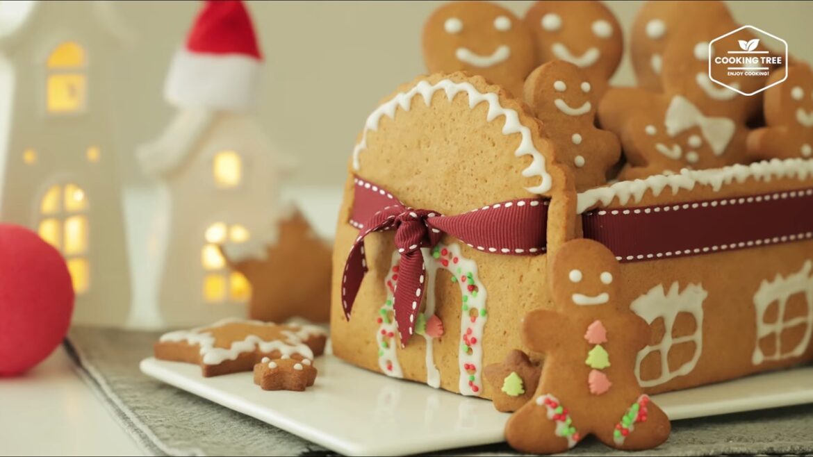 Biscuits au pain d'épices de Noël