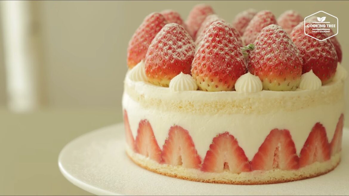 Gâteau tiramisu aux fraises