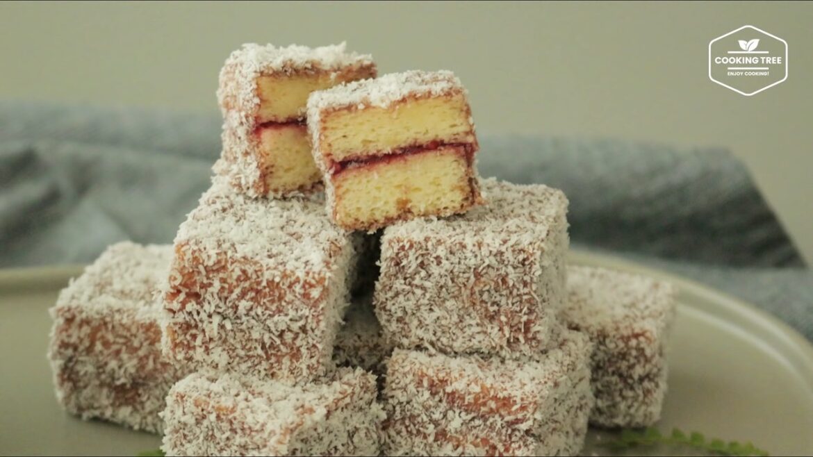 Gâteau Lamington