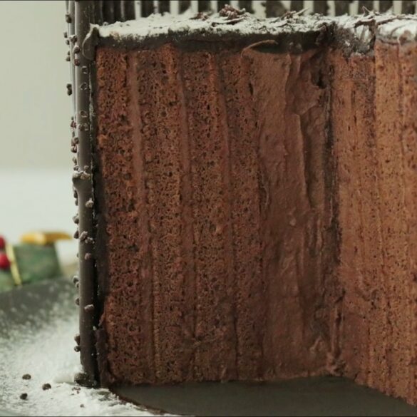 Gâteau roulé en bûche