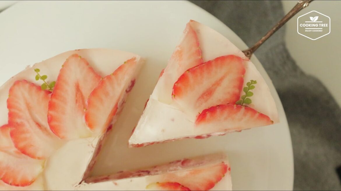 Gâteau Au Fromage Aux Fraises