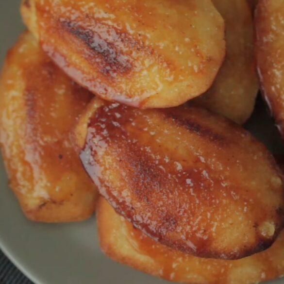 Crème brûlée Madeleine