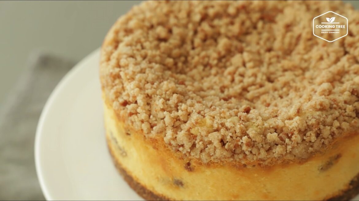 Gâteau au fromage crumble au biscuit Lotus