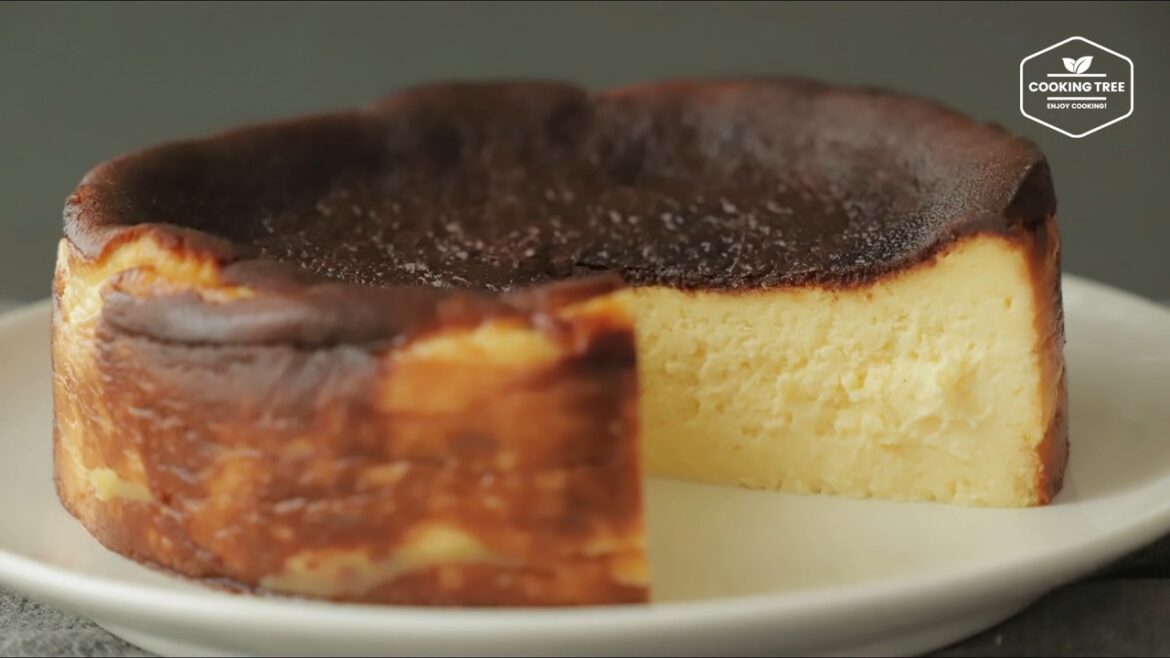 Cheesecake basque brûlé