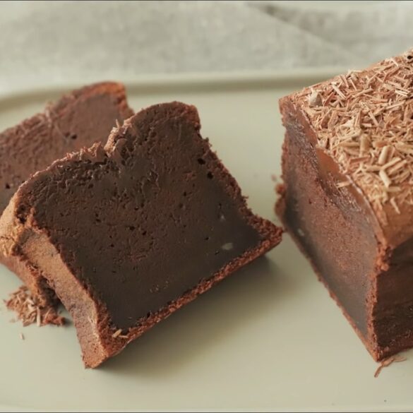 Gâteau au fondant au chocolat