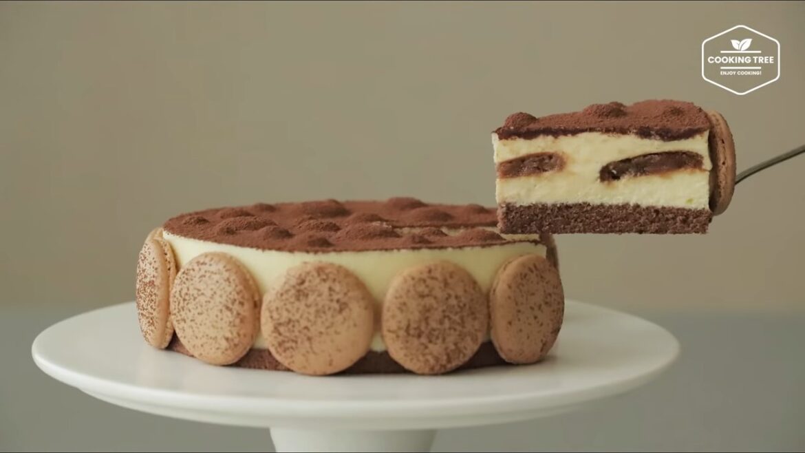 Gâteau Macaron Tiramisu