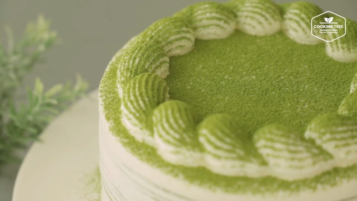 Gâteau Crêpe Matcha