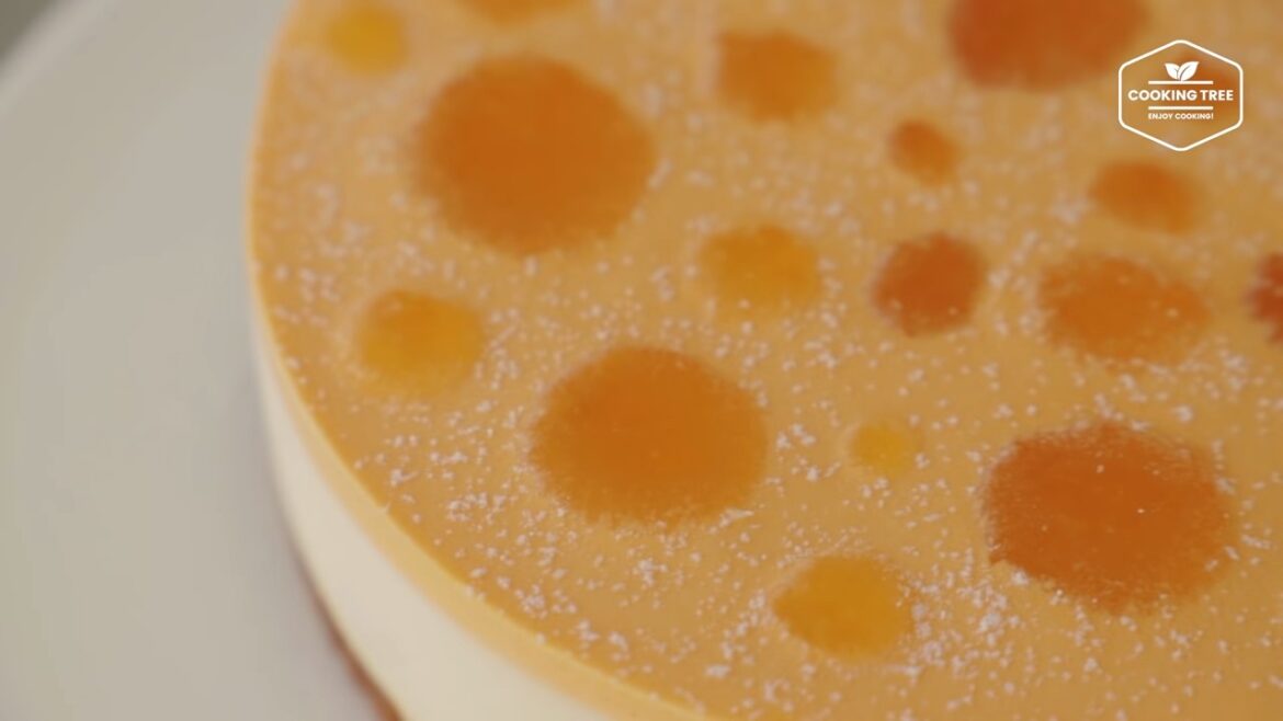 Cheesecake à l'orange sans cuisson