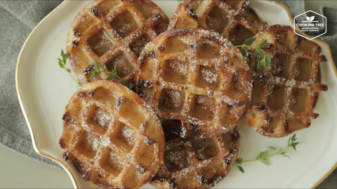 Gaufre au miel