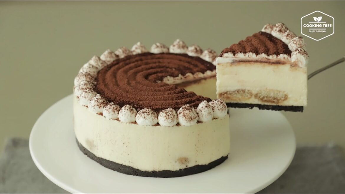 Gâteau au fromage tiramisu sans cuisson