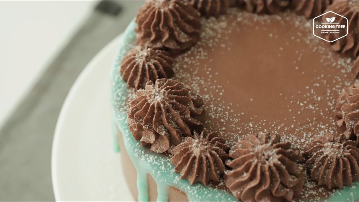 Gâteau au chocolat à la menthe