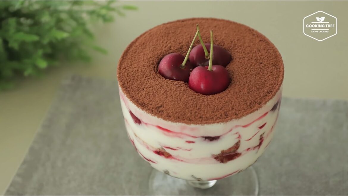 Tiramisu aux cerises