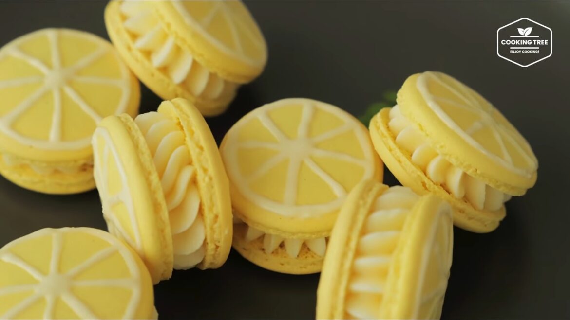 Macarons au Citron