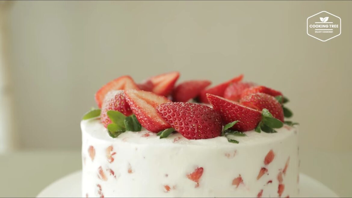 gâteau aux fraises