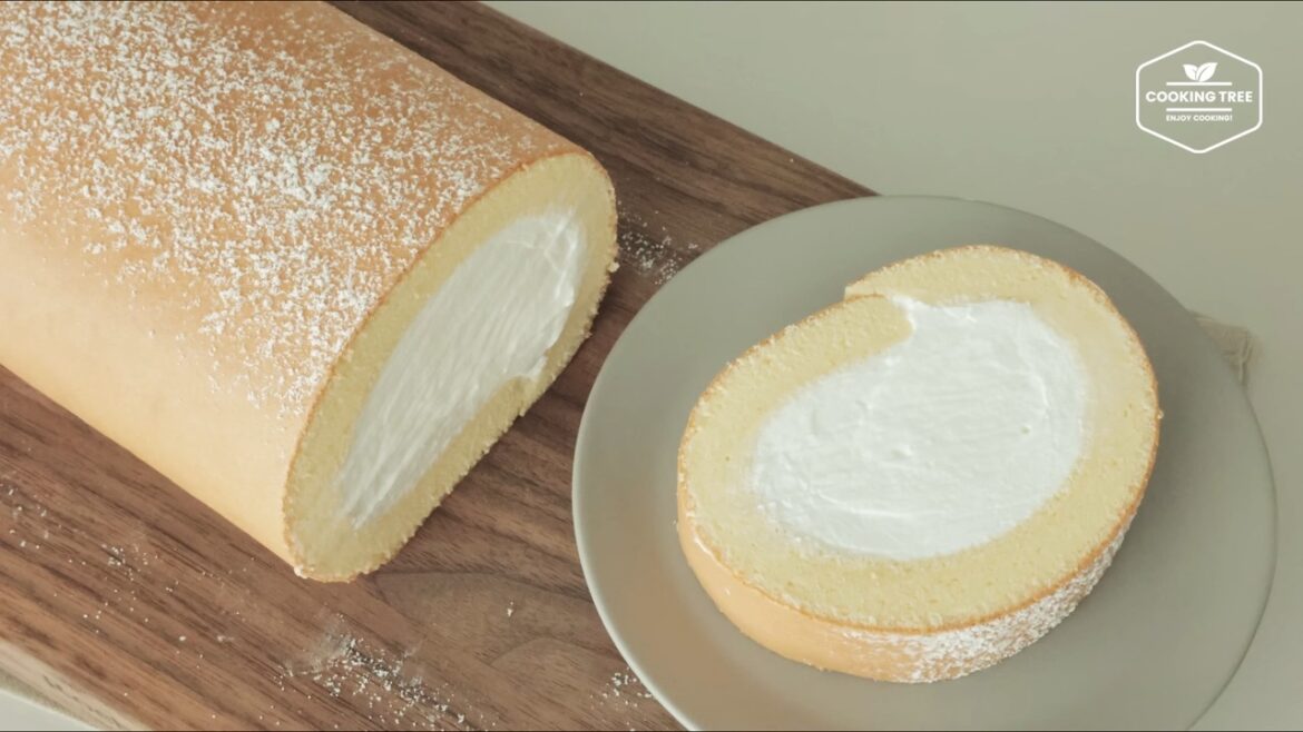 Gâteau roulé suisse japonais