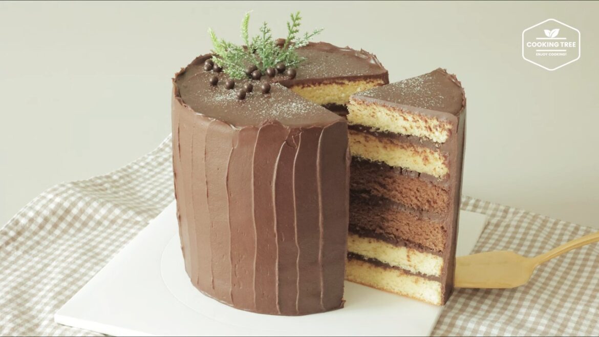 Gâteau Ganache Au Chocolat