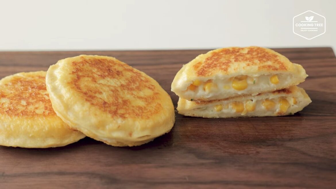 Pain doré au fromage de maïs