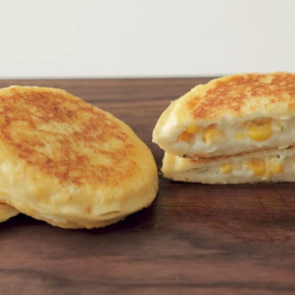 Pain doré au fromage de maïs