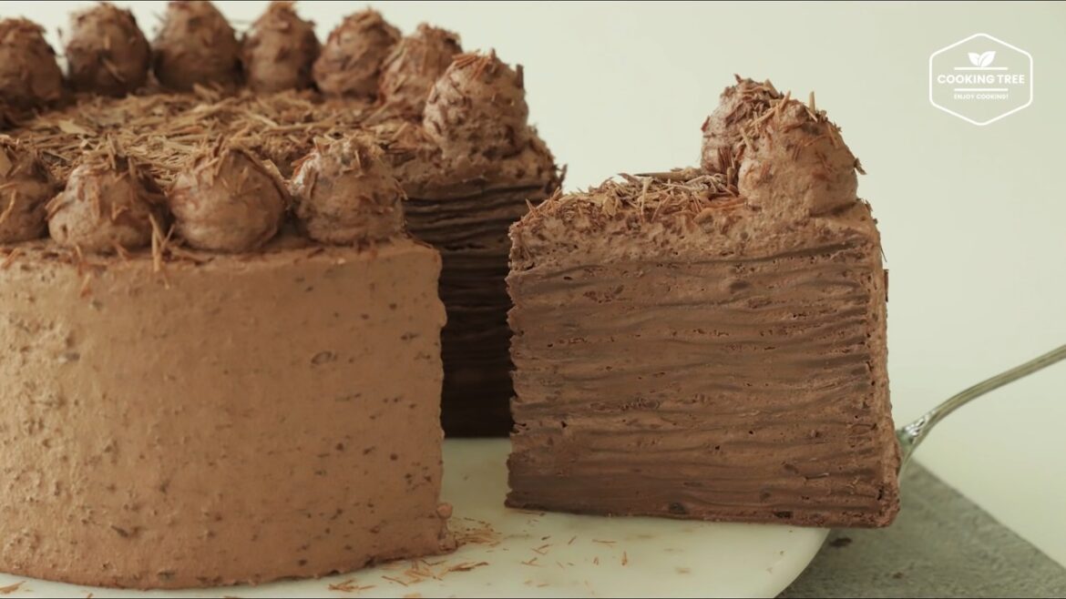 Gâteau Crêpe Au Chocolat