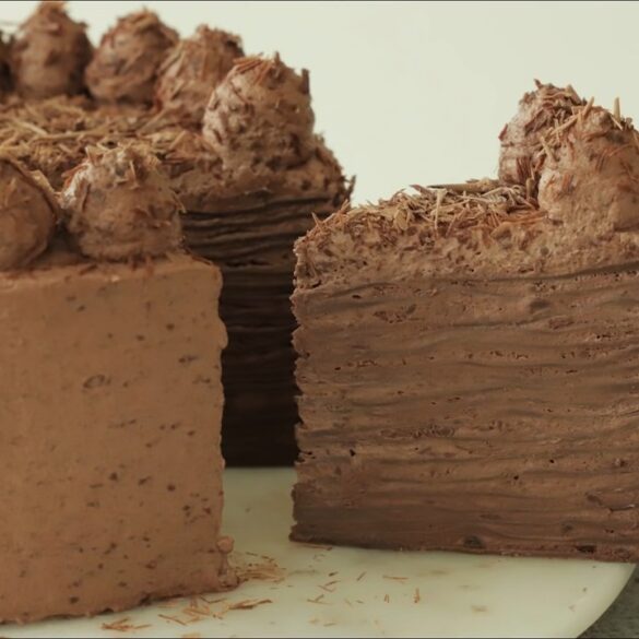 Gâteau Crêpe Au Chocolat