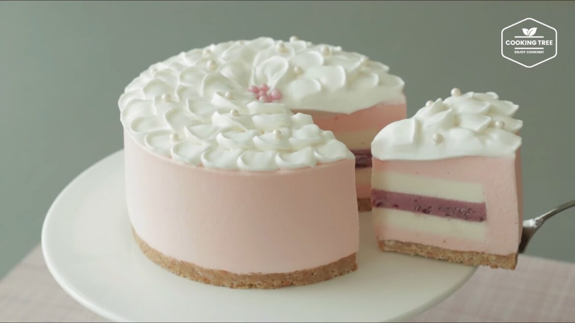 Cheesecake aux fleurs de cerisier