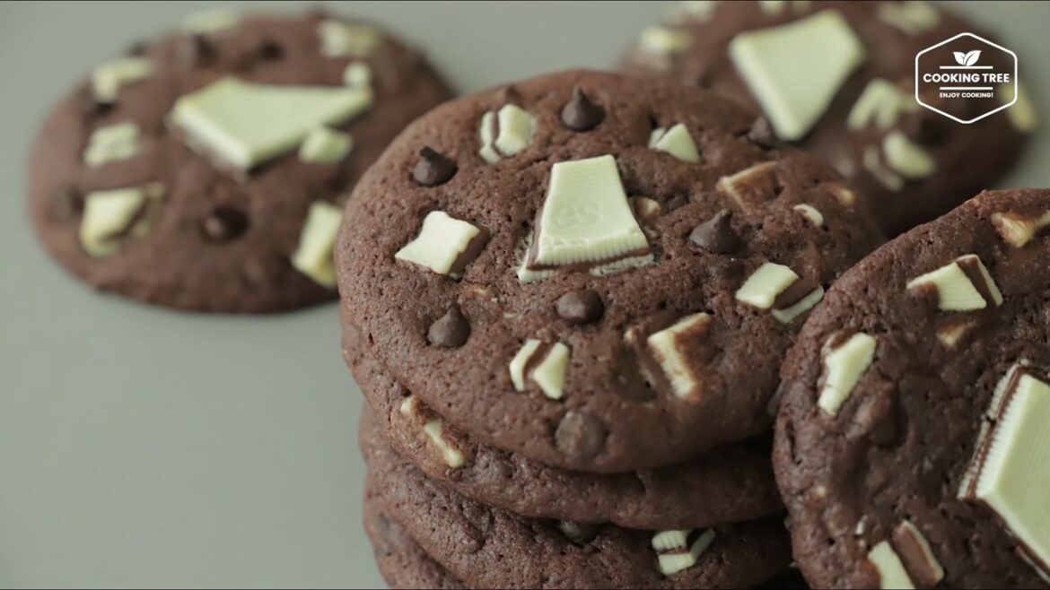 Biscuits aux pépites de chocolat et à la menthe