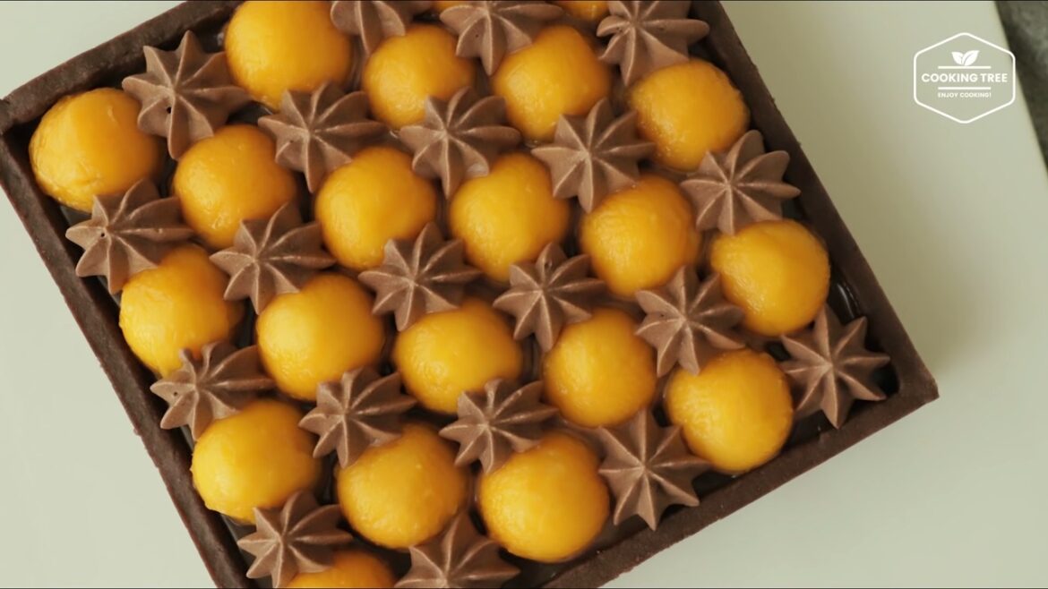 Tarte Au Chocolat À La Mangue