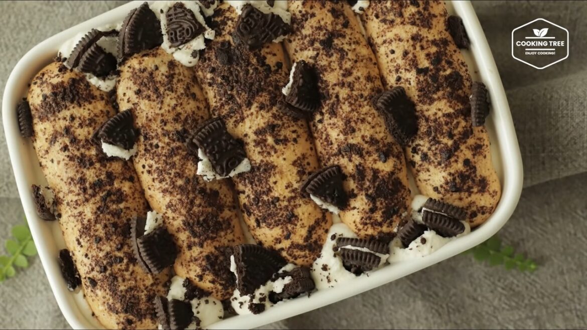 Oreo Tiramisu avec Ladyfinger