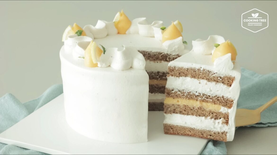 Gâteau Earl Grey au citron