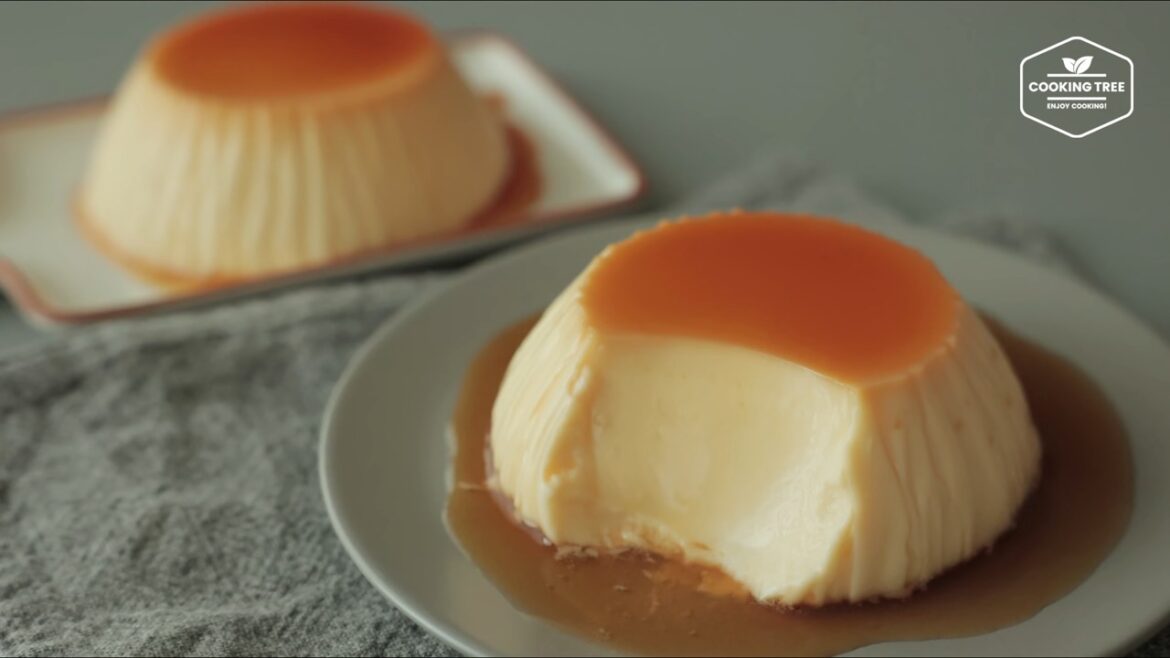 Pudding à la crème au caramel sans cuisson