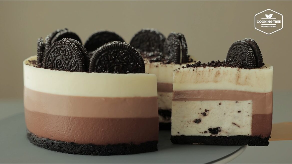 Gâteau au fromage au chocolat Oreo sans cuisson