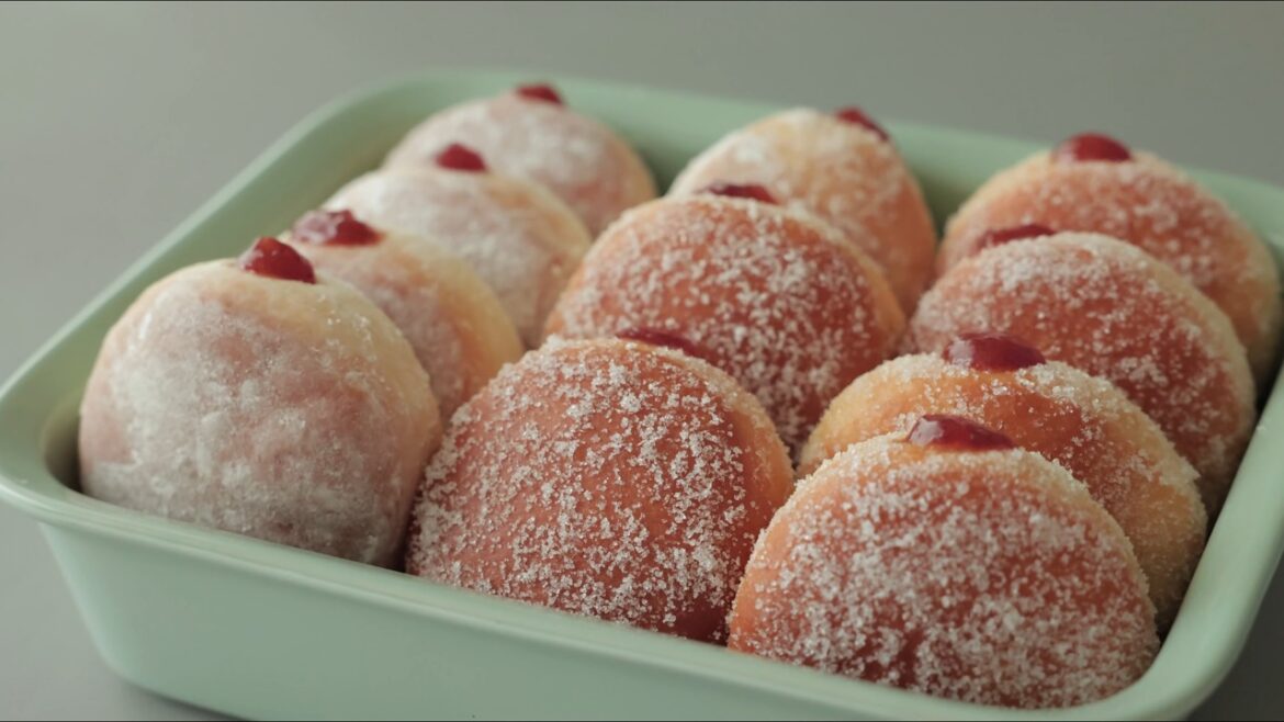 Beignets cuits au four doux et moelleux