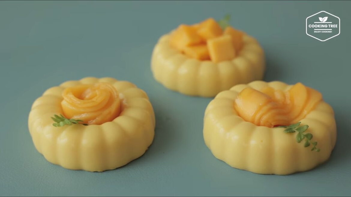 Pudding à la mangue facile