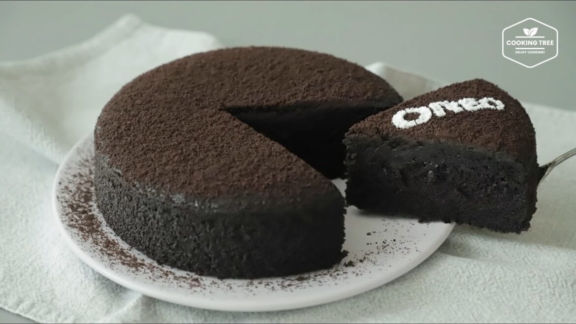 Gâteau Oreo sans four à 3 ingrédients