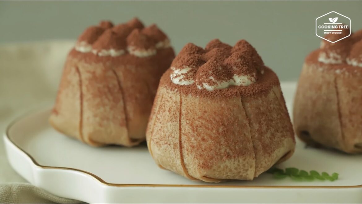 Pochette en crêpe Tiramisu