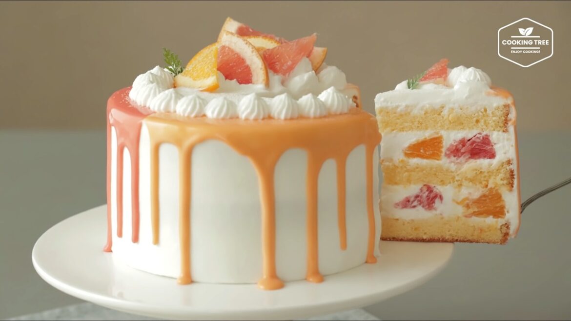 Gâteau Pamplemousse Orange