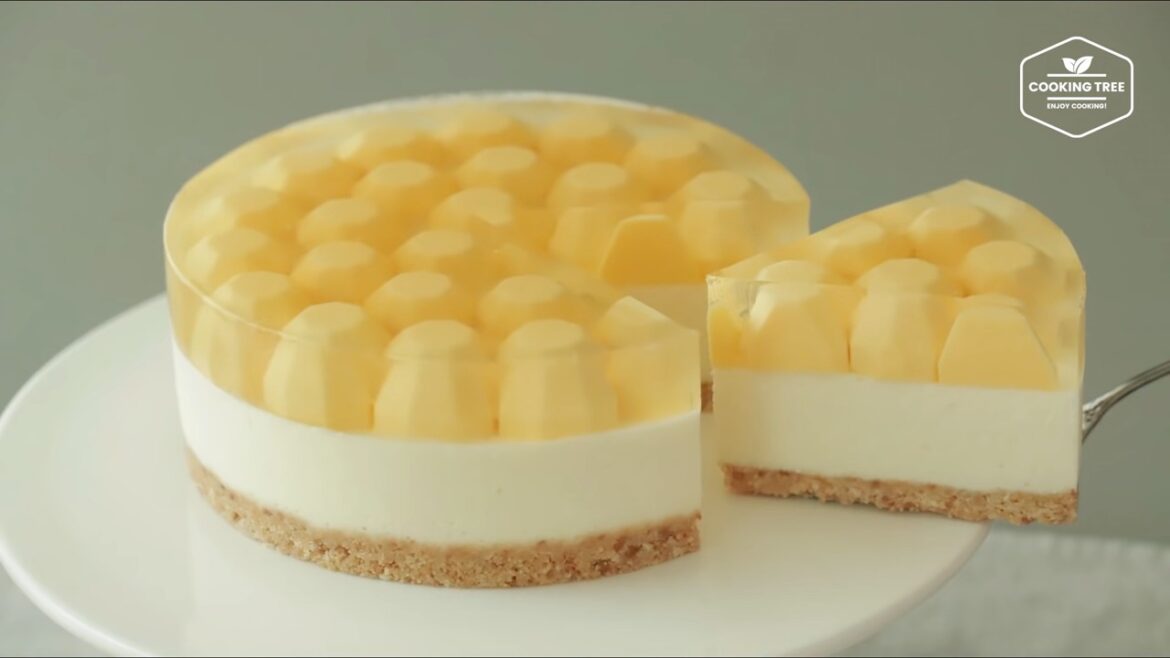 Cheesecake au miel sans cuisson
