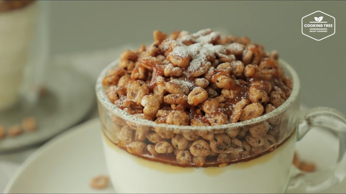 Pudding au lait sans gélatine avec Joripong