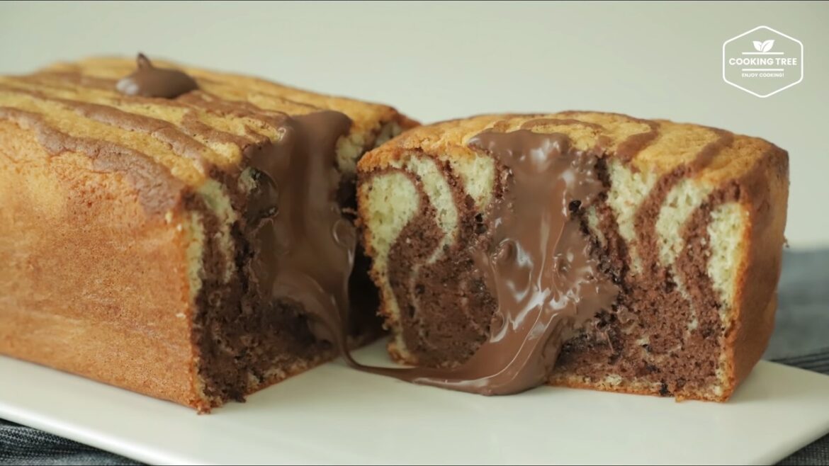 Gâteau marbré au Nutella