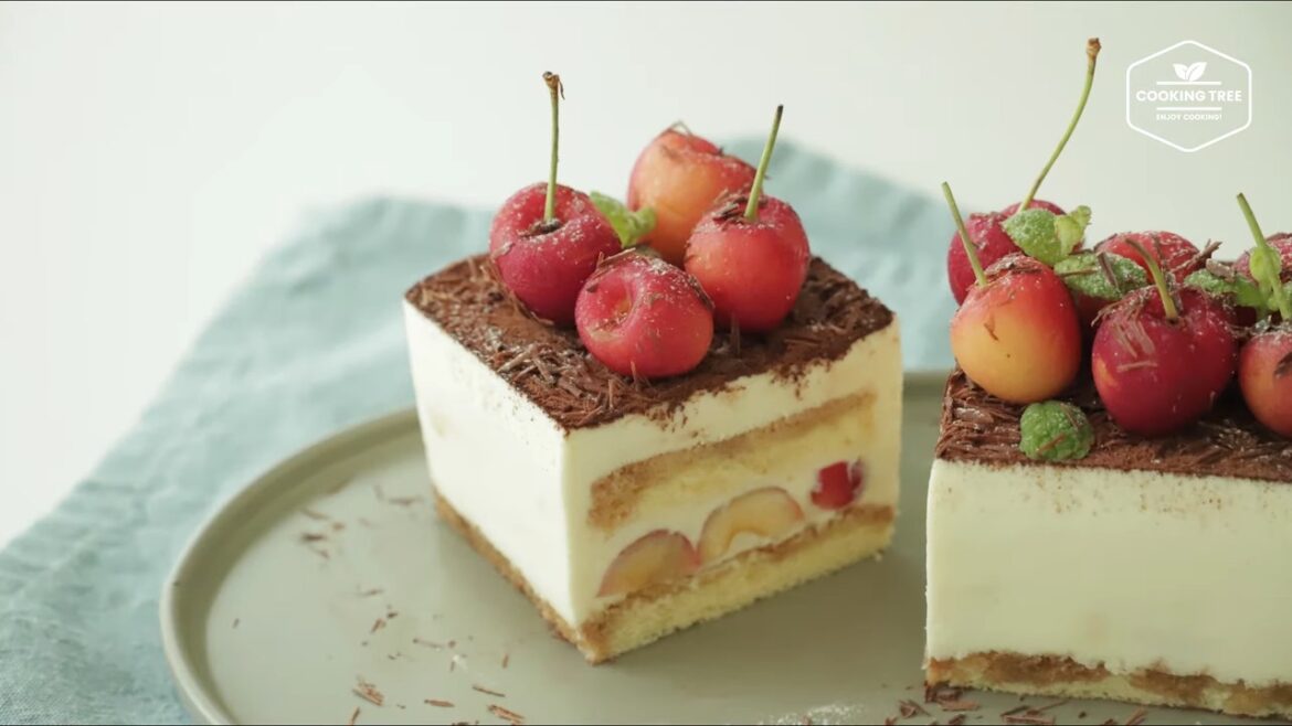 Tiramisu aux cerises