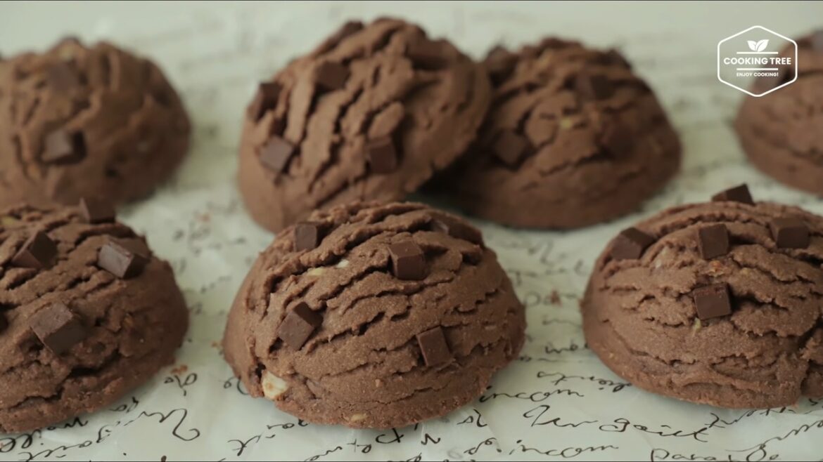 Biscuits à la cuillère à glace aux pépites de chocolat