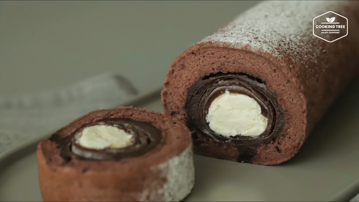 Fromage à la crème Gâteau de riz au chocolat Gâteau roulé