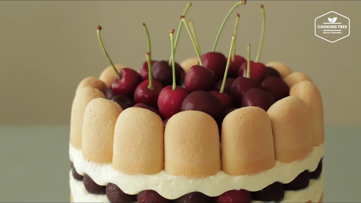 Gâteau Charlotte Aux Cerises