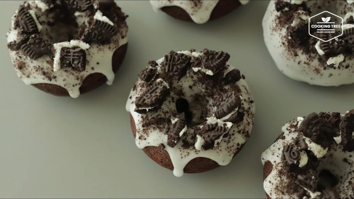 Beignets Oreo au four